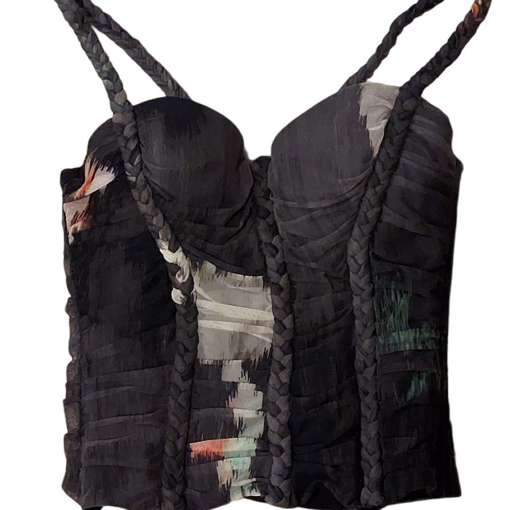 Giorgio Armani NWT Corset Gray Size XS